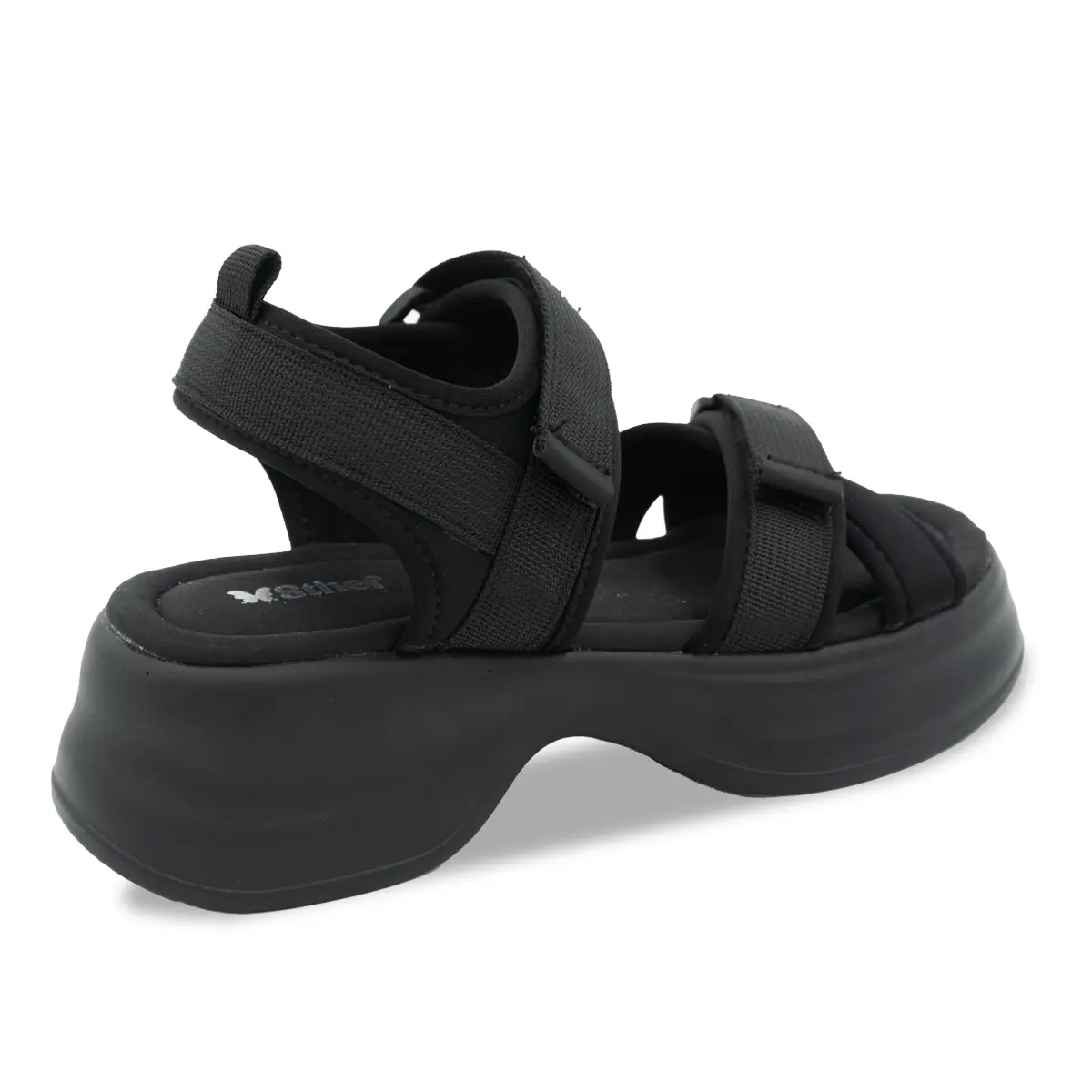 SANDALIA MUJER STHEF CASUAL NEGRO 8152 Sthef