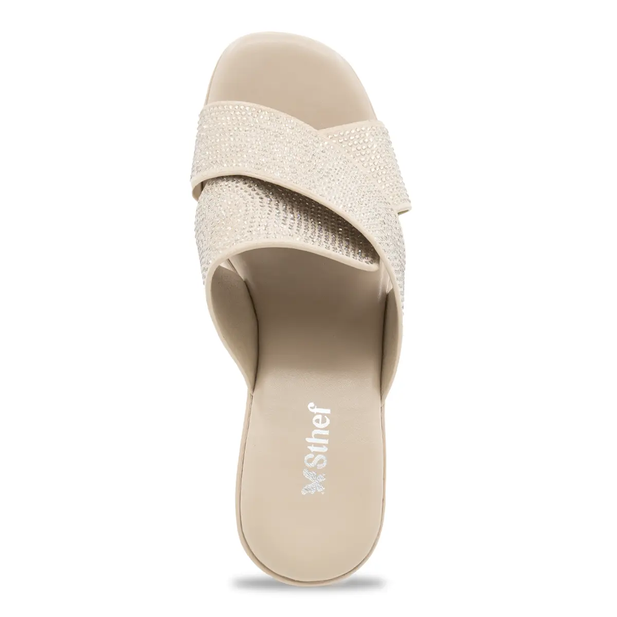 SANDALIA MUJER STHEF CASUAL BEIGE 8153 Sthef