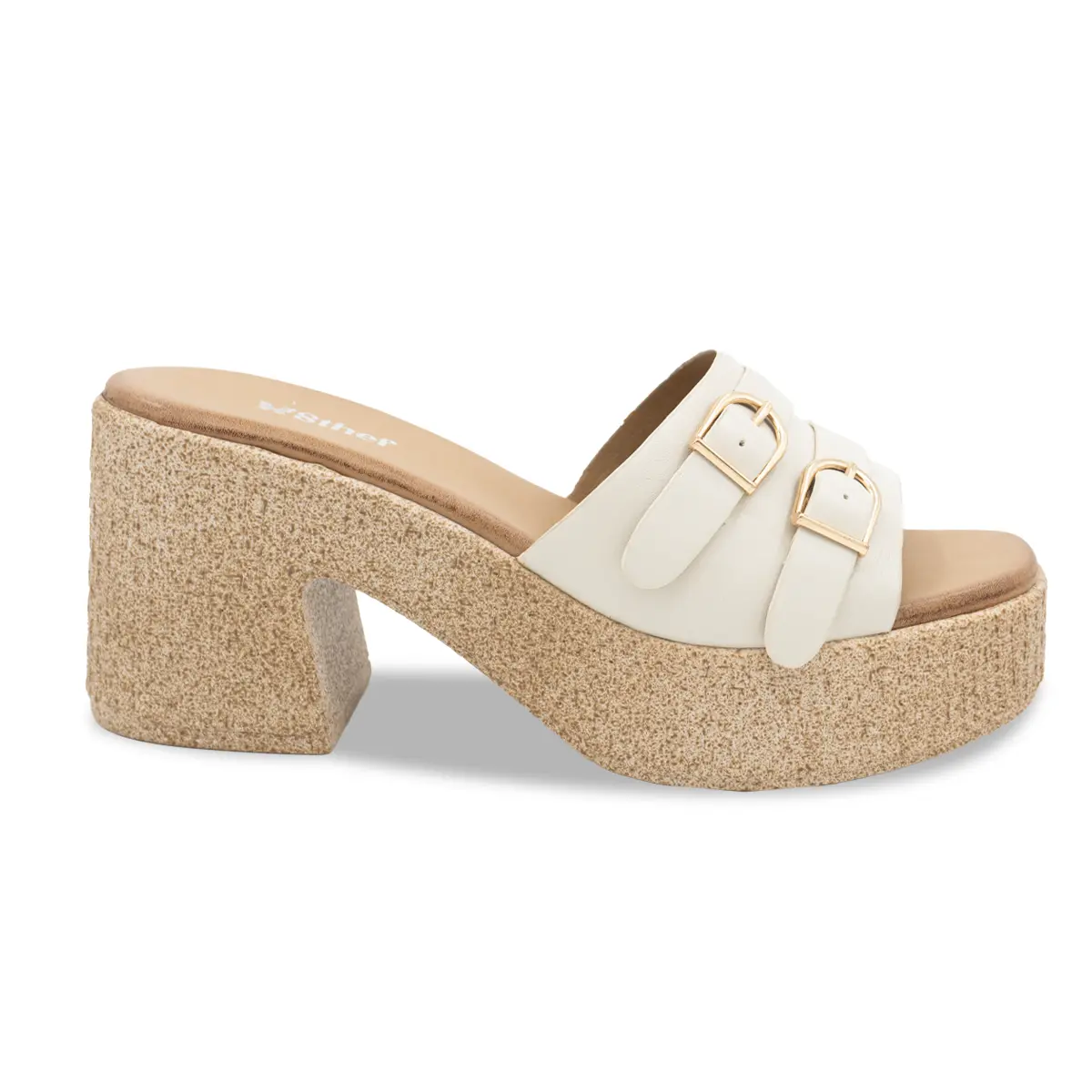 SANDALIA MUJER STHEF CASUAL OFF WHITE 8154 Sthef