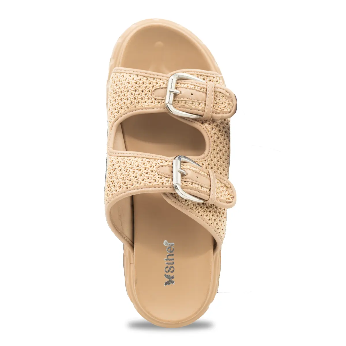 SANDALIA MUJER STHEF CASUAL BEIGE 8155 Sthef