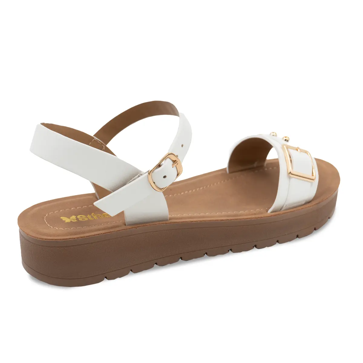 SANDALIA MUJER STHEF CASUAL BLANCO 8157 Sthef