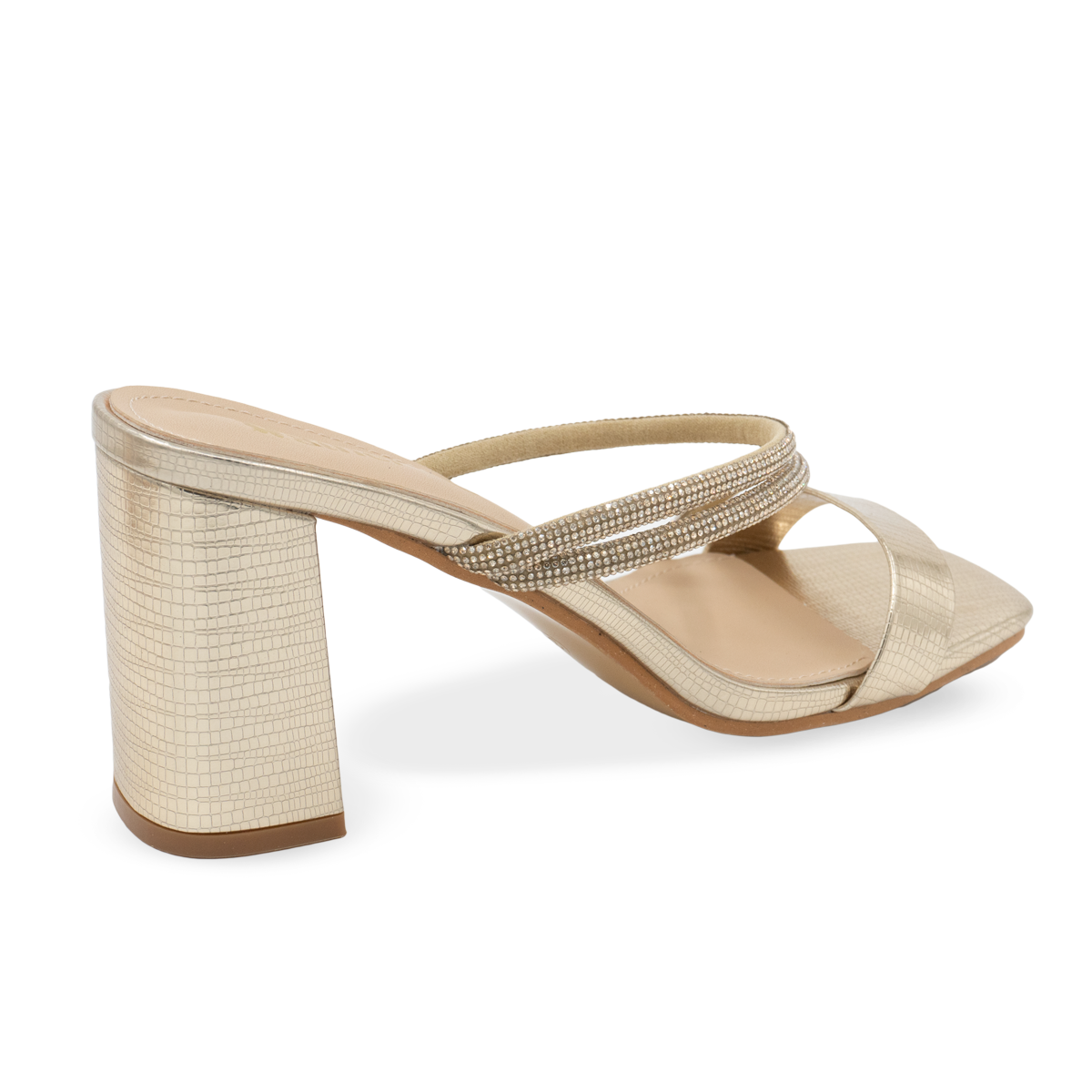 SANDALIA MUJER STHEF FIESTA DORADO 8158