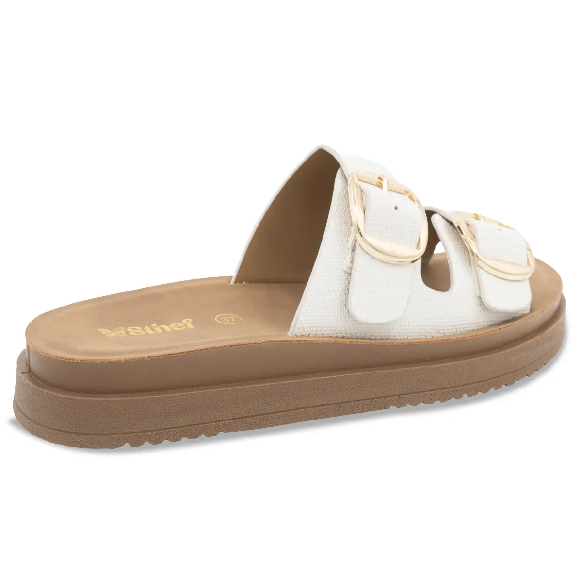 SANDALIA MUJER STHEF CASUAL BLANCO 8161 Sthef