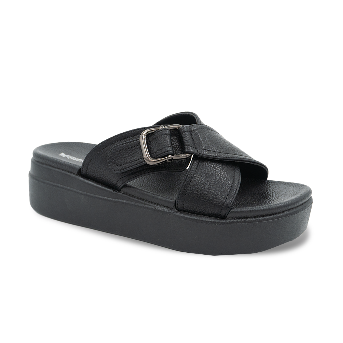 SANDALIA MUJER STHEF CASUAL NEGRO 8163