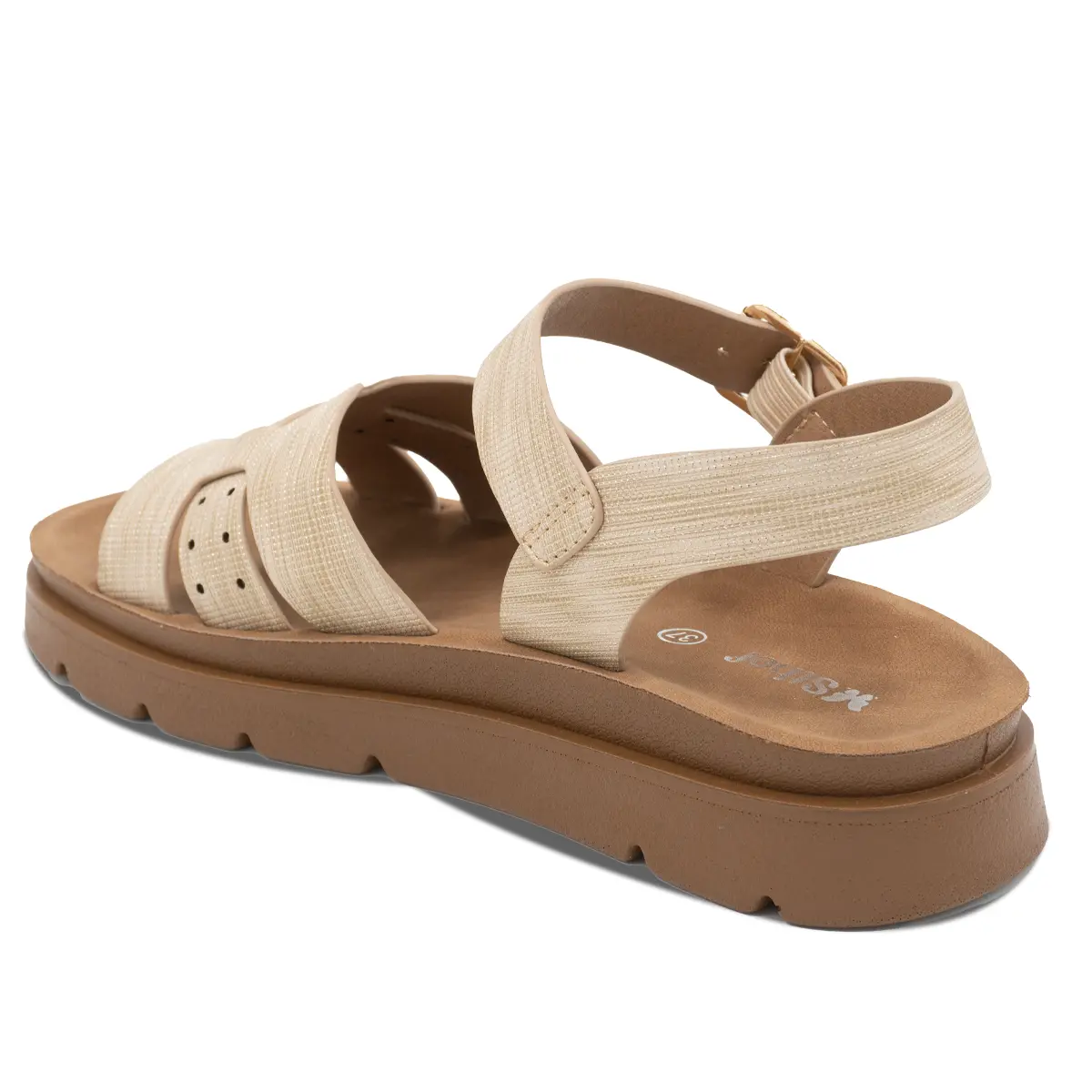 SANDALIA MUJER STHEF CASUAL DORADO 8167 Sthef
