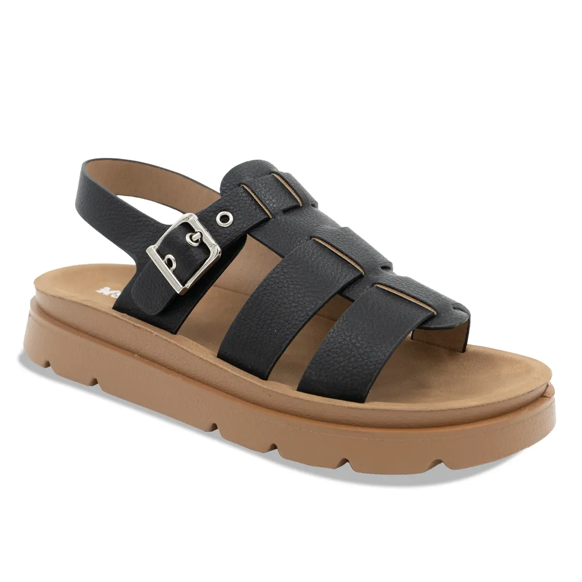 SANDALIA MUJER STHEF CASUAL NEGRO 8169 Sthef