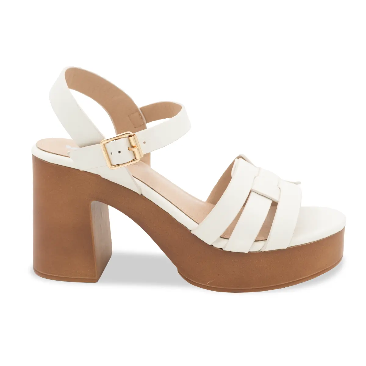 SANDALIA MUJER STHEF CASUAL BLANCO 8171 Sthef