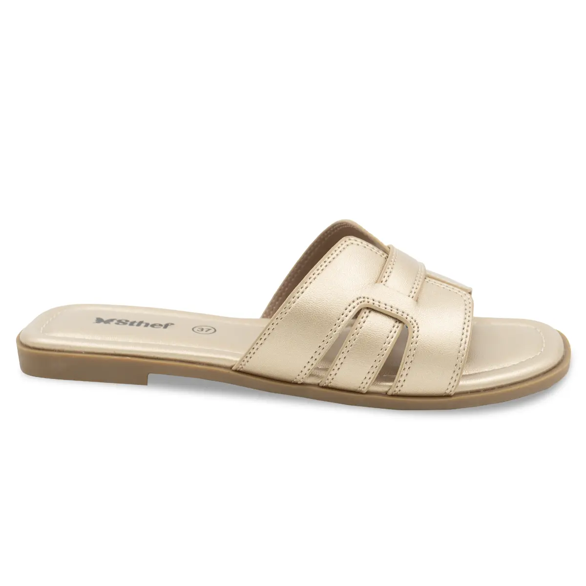SANDALIA MUJER STHEF CASUAL DORADO 8174 Sthef