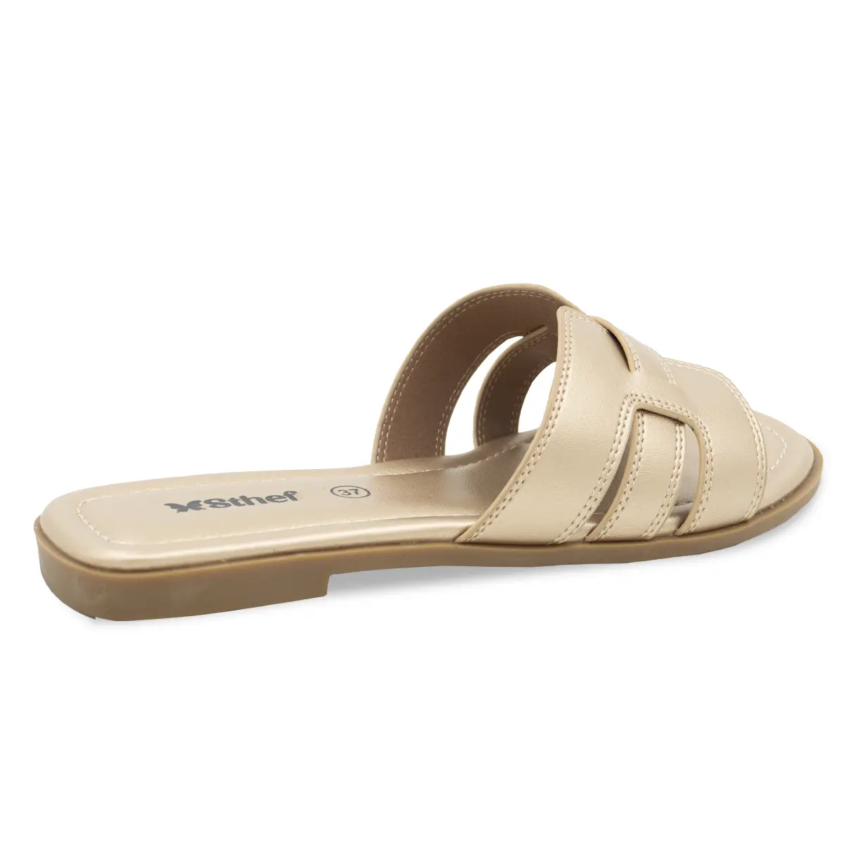 SANDALIA MUJER STHEF CASUAL DORADO 8174 Sthef