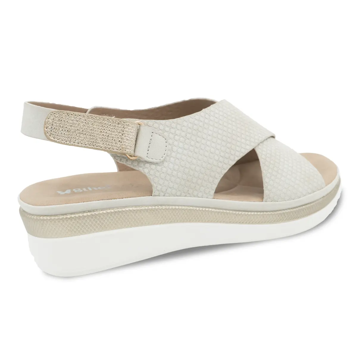 SANDALIA MUJER STHEF CASUAL OFF WHITE 8180 Sthef