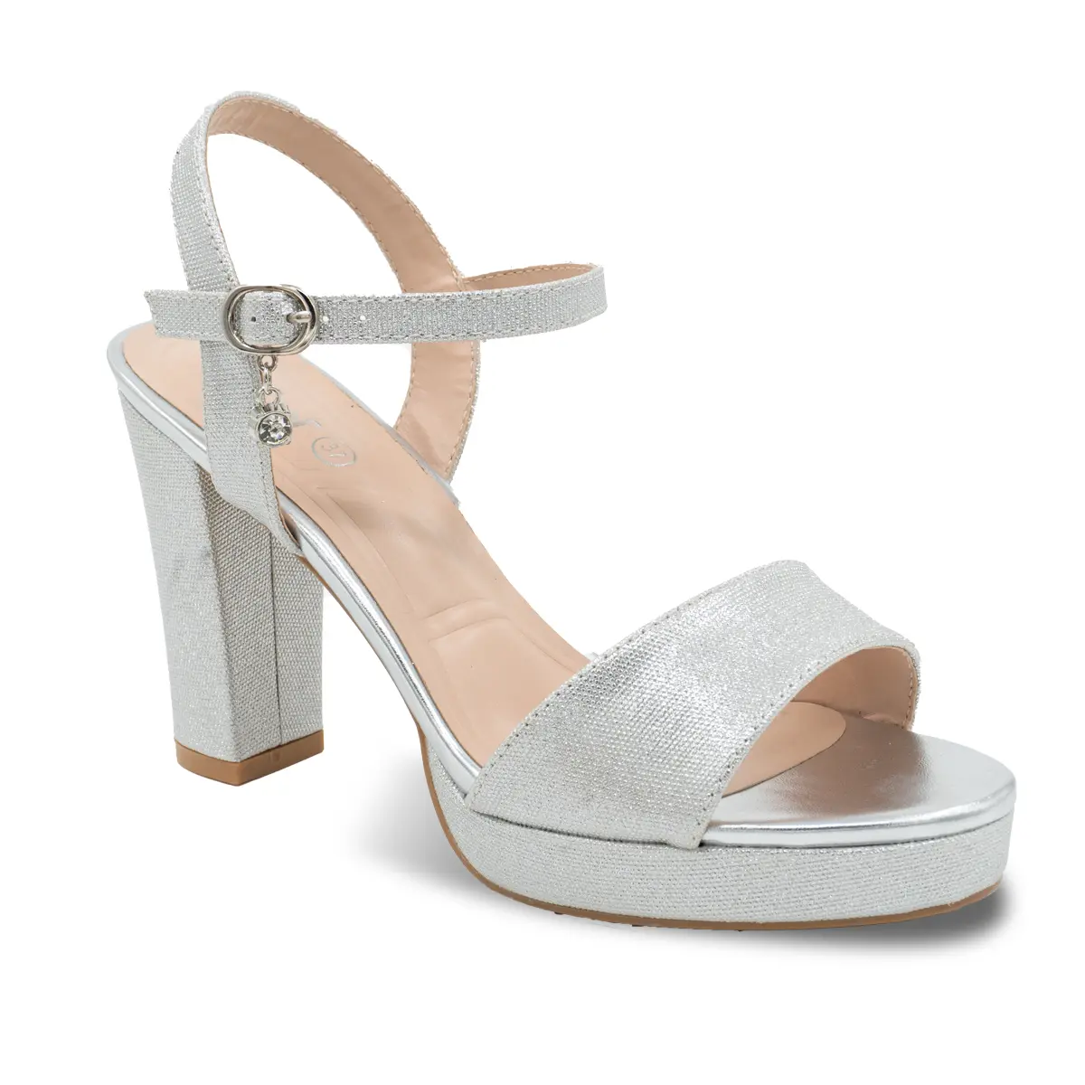 SANDALIA MUJER STHEF FIESTA PLATA 8181 Sthef