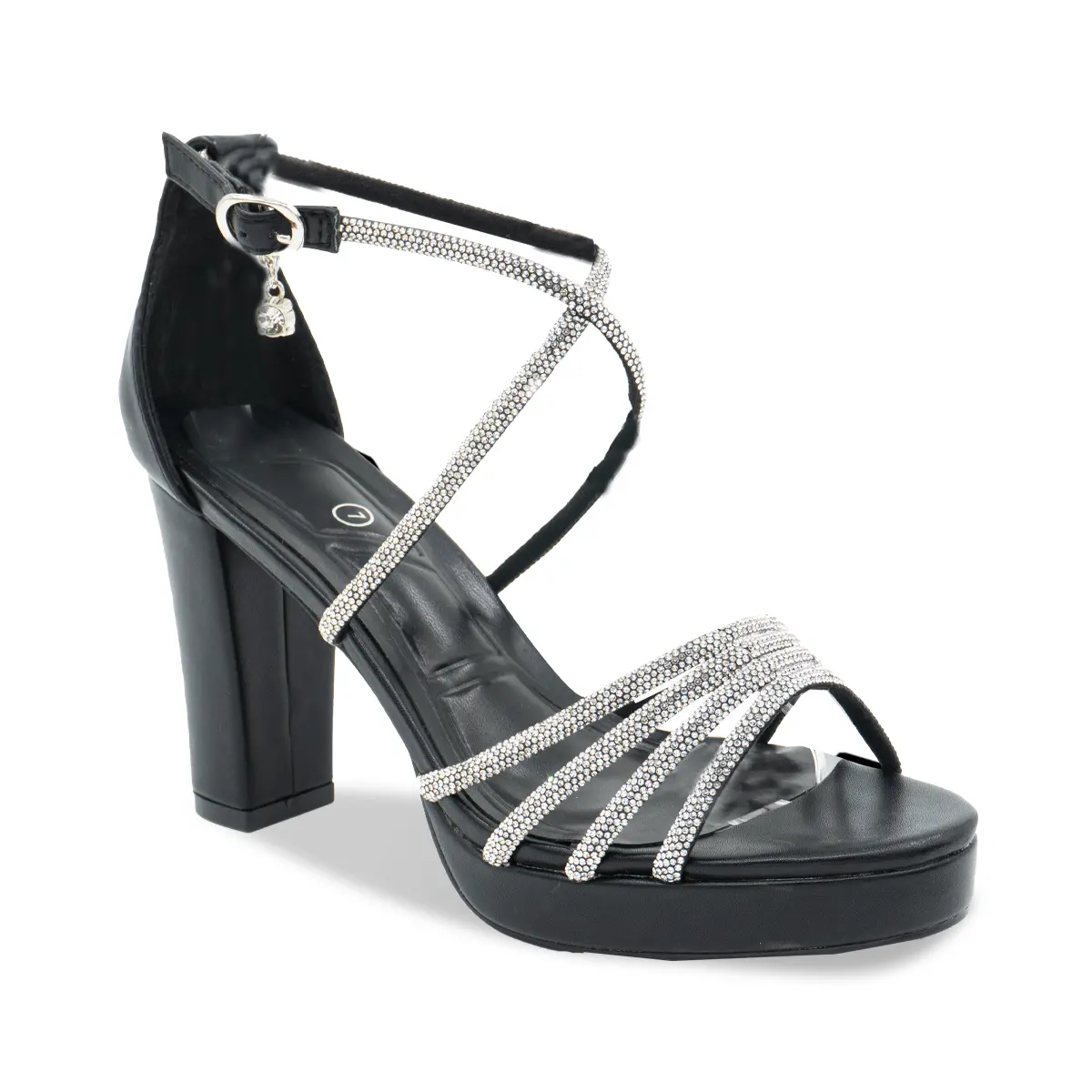 SANDALIA MUJER STHEF FIESTA NEGRO 8182 Sthef