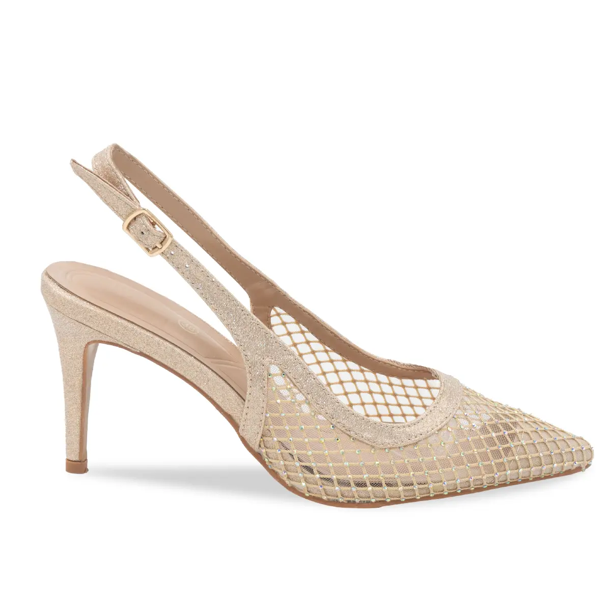 ZAPATO MUJER STHEF VESTIR CHAMPAGNE 8193 Sthef