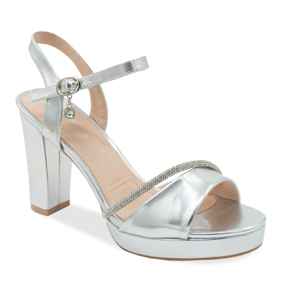 SANDALIA MUJER STHEF FIESTA PLATA 8184 Sthef