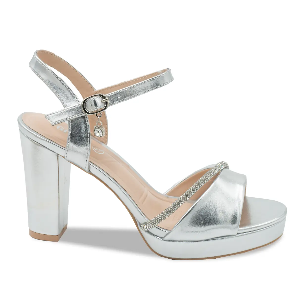 SANDALIA MUJER STHEF FIESTA PLATA 8184 Sthef