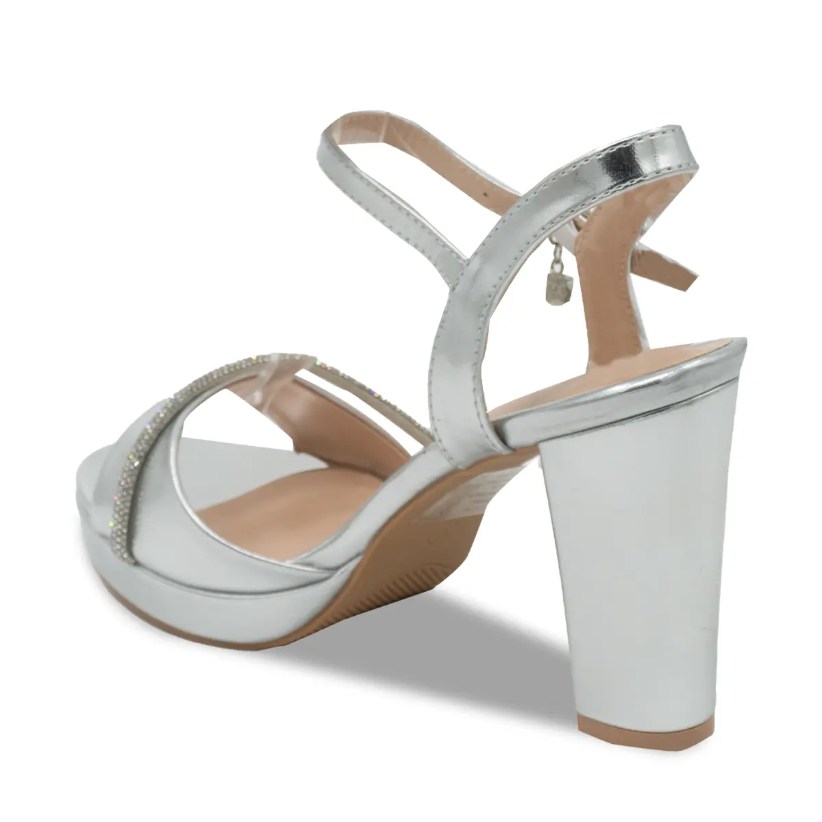 SANDALIA MUJER STHEF FIESTA PLATA 8184 Sthef