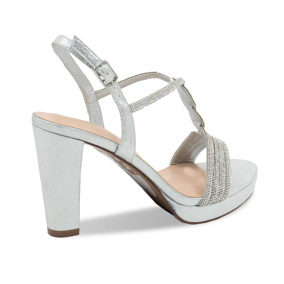 SANDALIA MUJER STHEF FIESTA PLATA 8186 Sthef