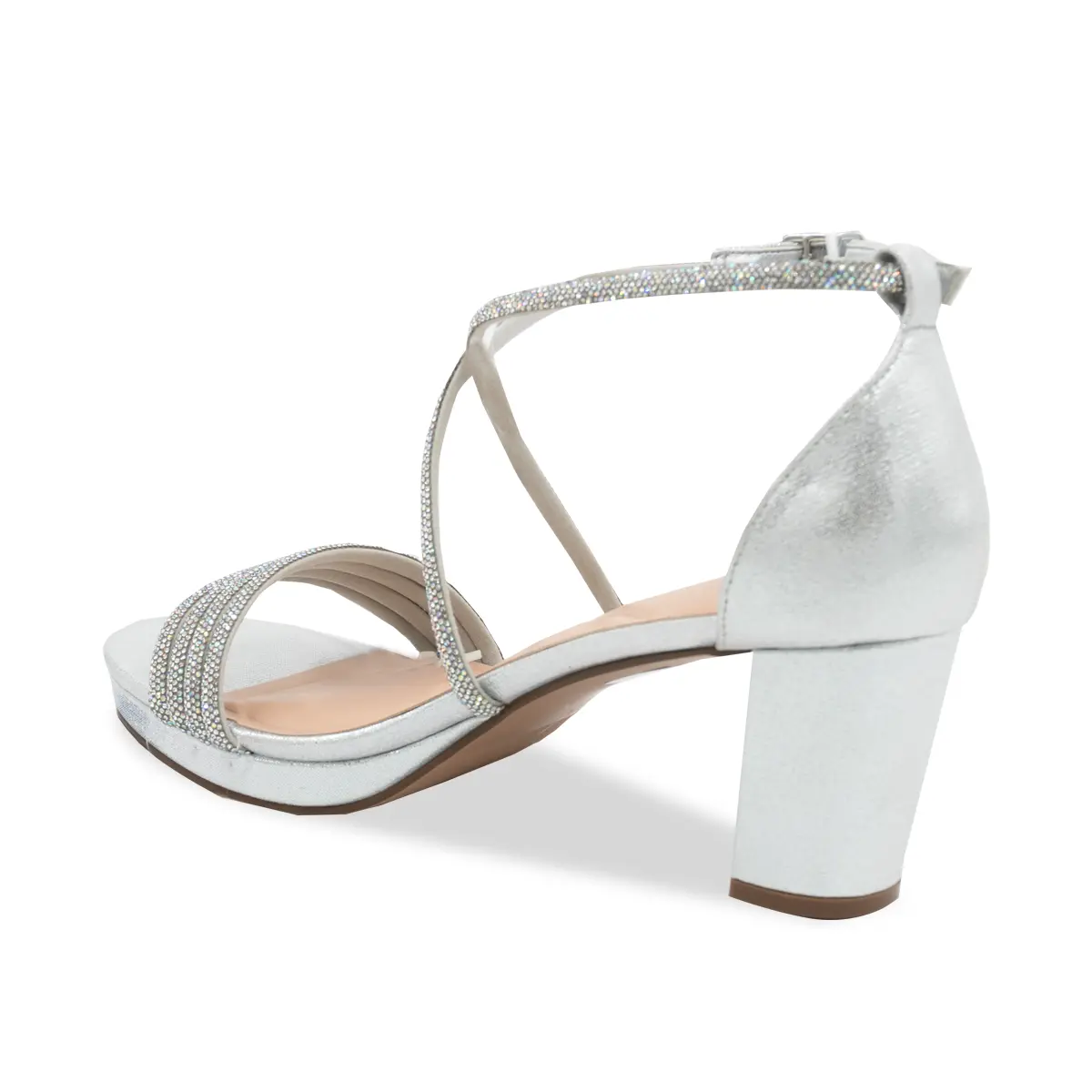 SANDALIA MUJER STHEF FIESTA PLATA 8188 Sthef