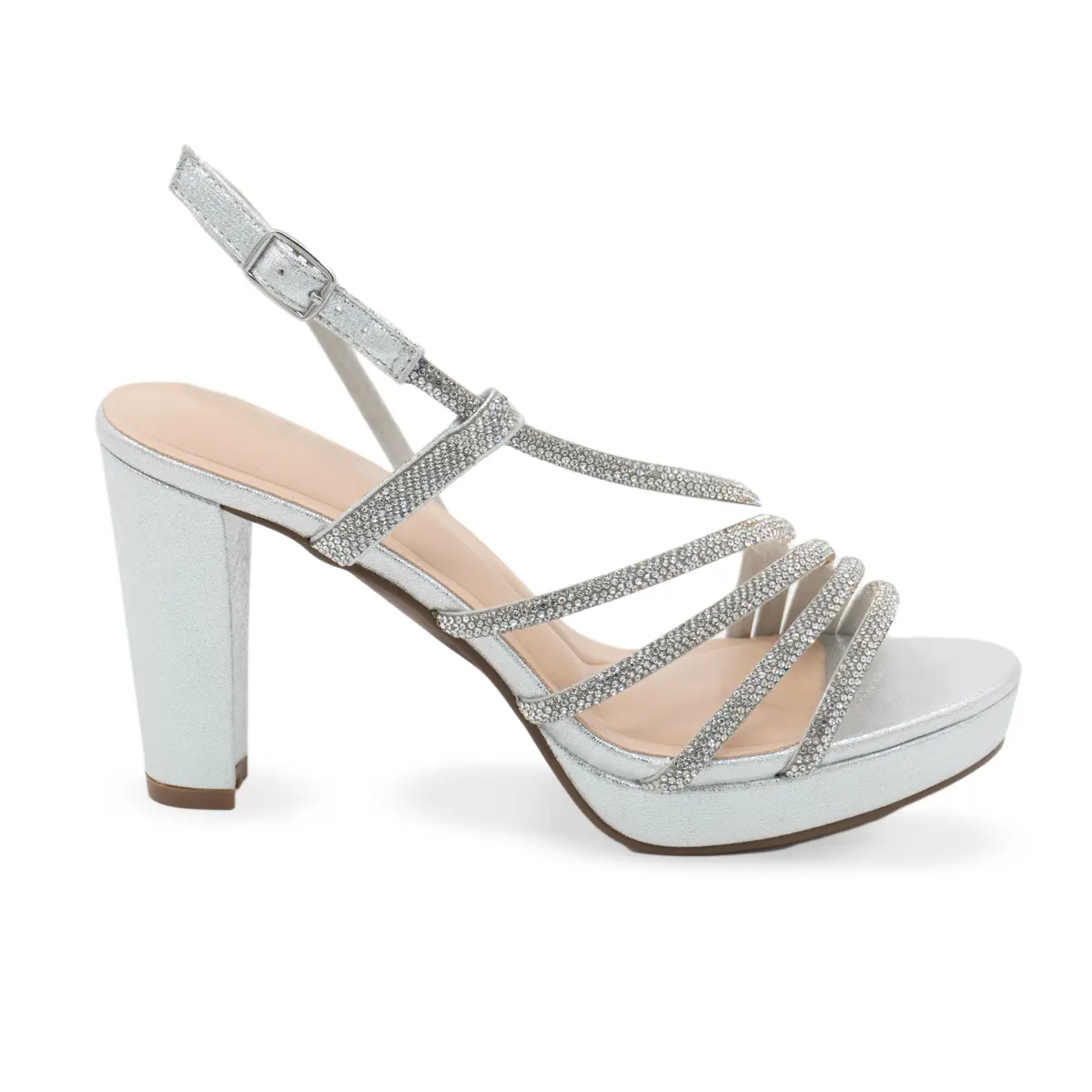 SANDALIA MUJER STHEF FIESTA PLATA 8189 Sthef