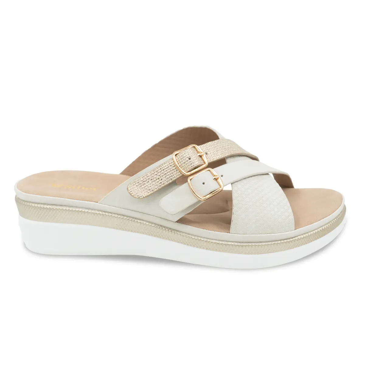 SANDALIA MUJER STHEF CASUAL OFF WHITE 8191 Sthef
