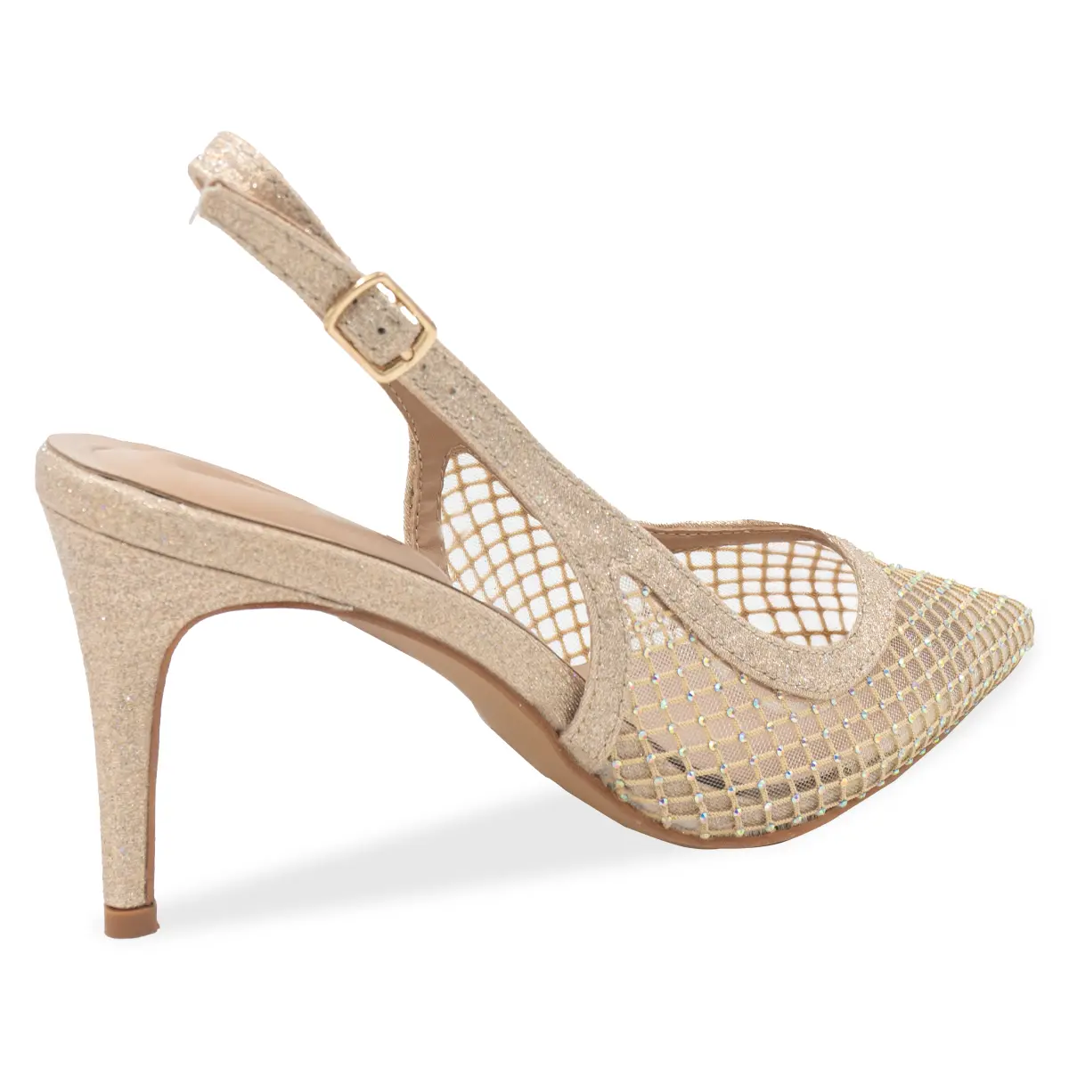 ZAPATO MUJER STHEF VESTIR CHAMPAGNE 8193 Sthef