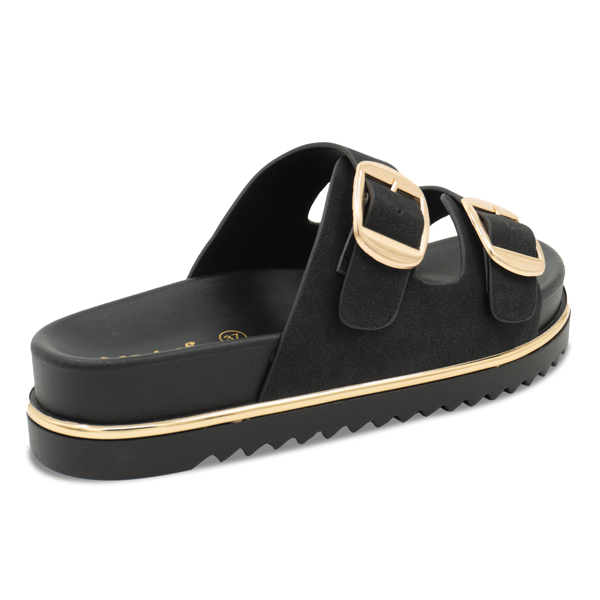 SANDALIA MUJER STHEF CASUAL NEGRO 8195