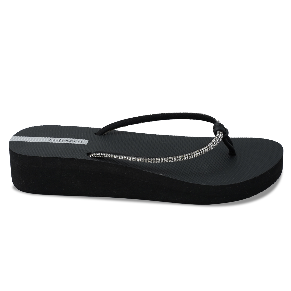 SANDALIA MUJER STHEF PLAYERA NEGRO 8199