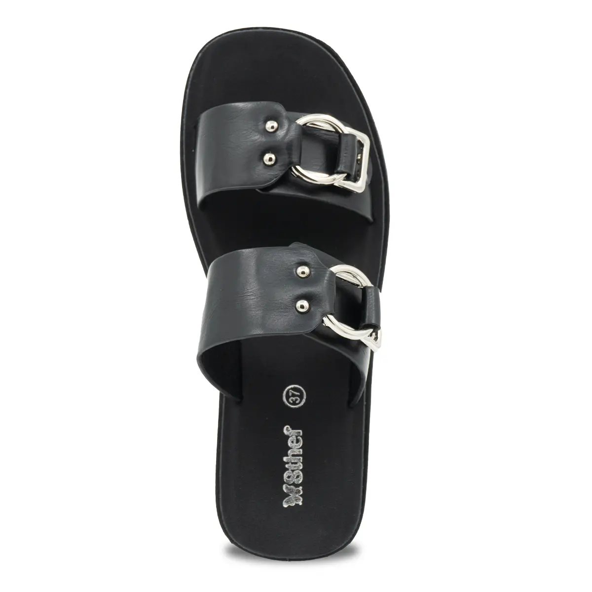 SANDALIA MUJER STHEF CASUAL NEGRO 8200 Sthef