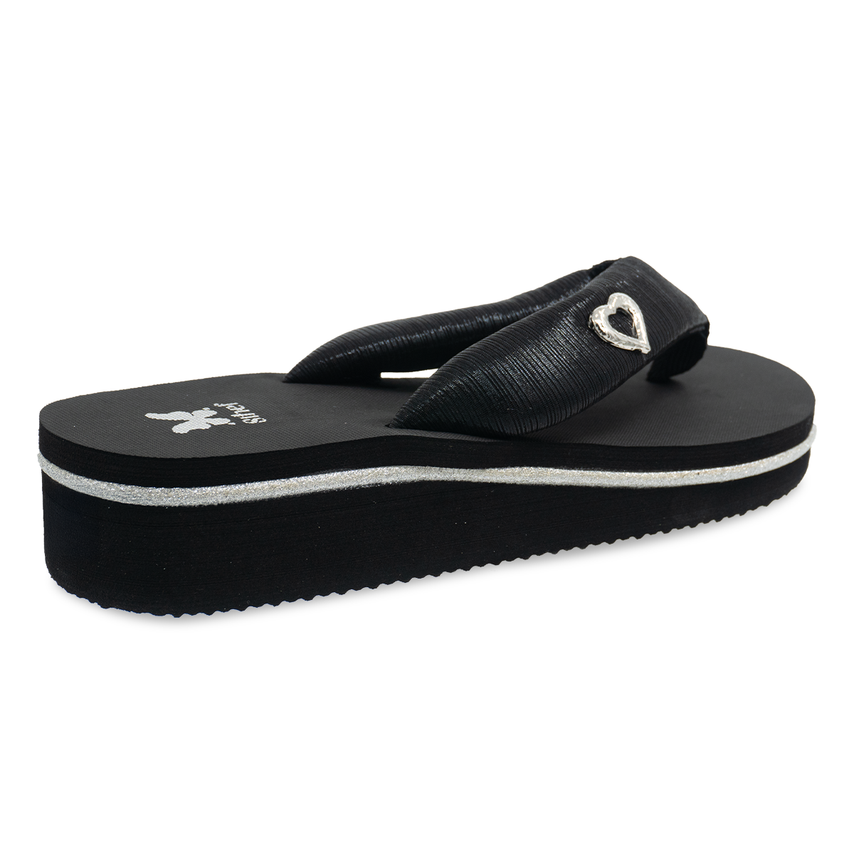 SANDALIA MUJER STHEF PLAYERA NEGRO 8202