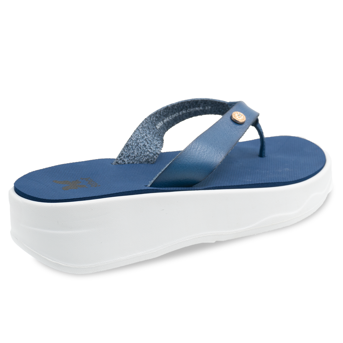 SANDALIA MUJER STHEF PLAYERA AZUL 8203