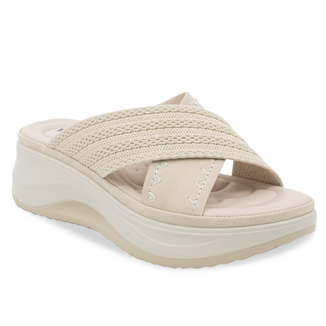 SANDALIA MUJER STHEF CASUAL BEIGE 8206 Sthef