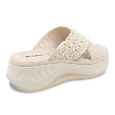 SANDALIA MUJER STHEF CASUAL BEIGE 8206 Sthef