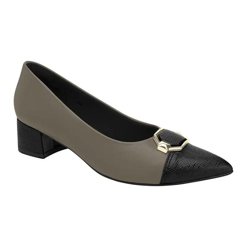 Mocasin Mujer 739051 TAUPE/PRETO