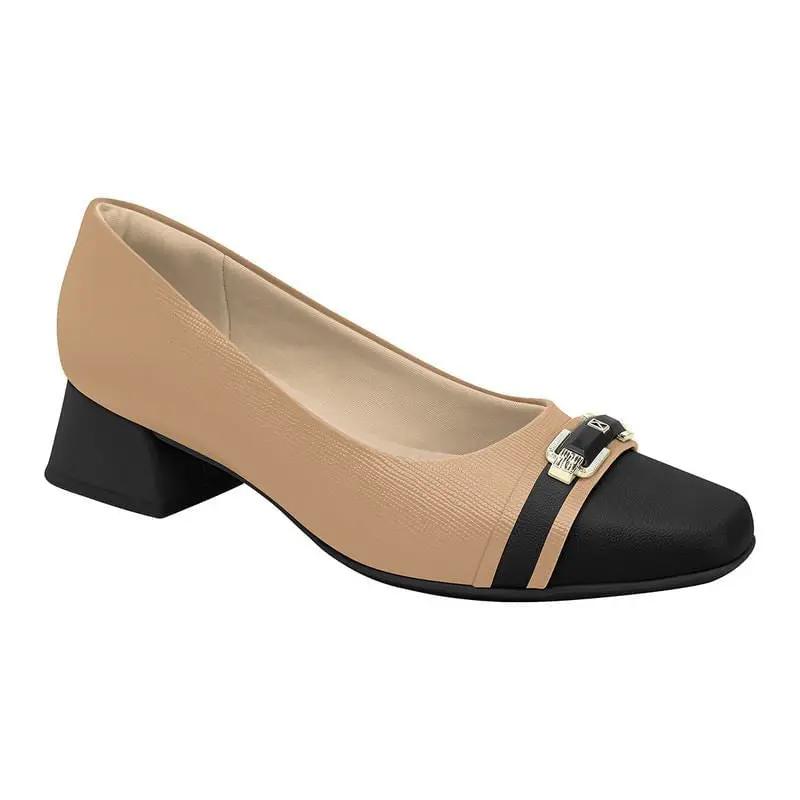 Mocasin Mujer 160077 NUDE/PRETO