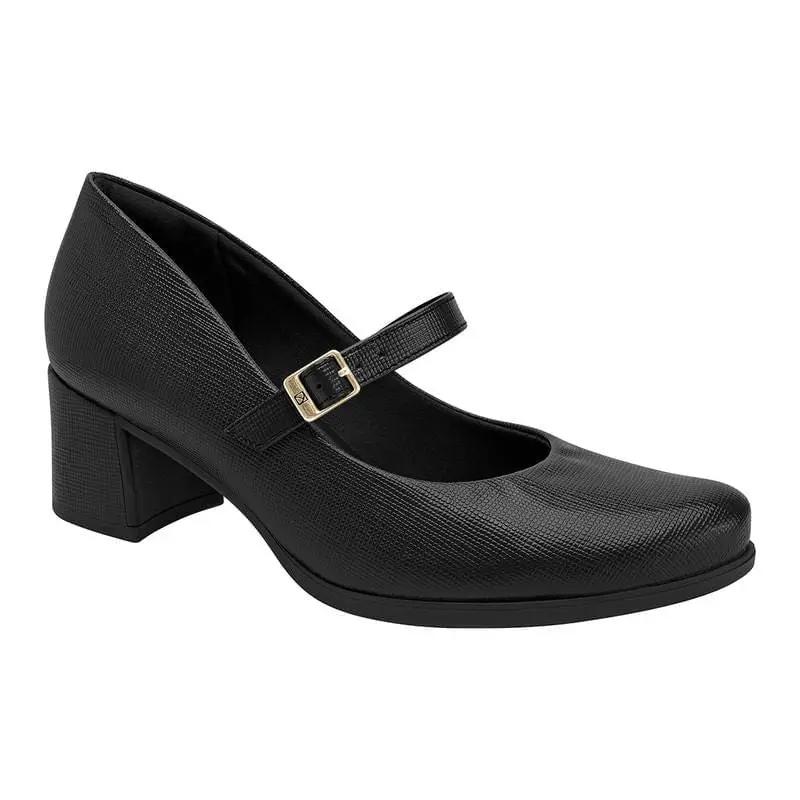 Mocasine Vestir Mujer 654021 PRETO