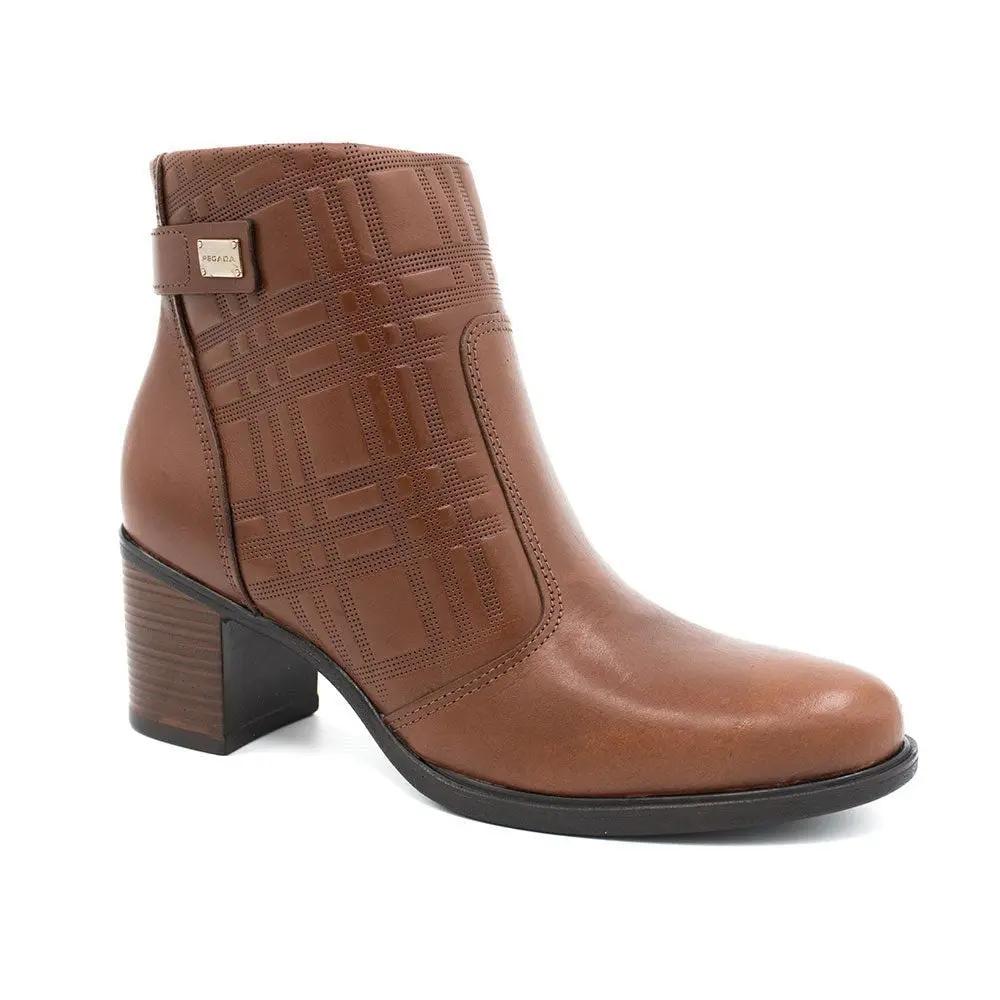 Botín de cuero Stretch Pinhao Pegada