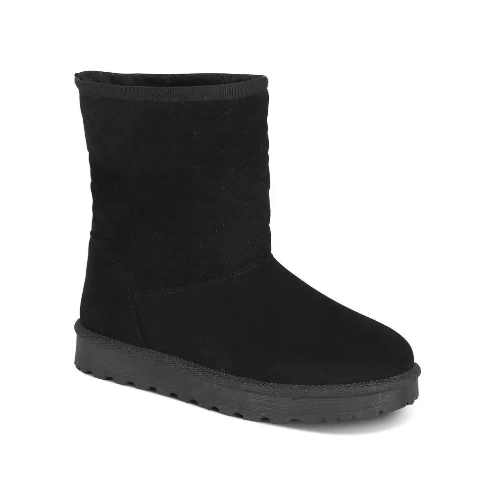Botas Peluche Mujer 7658 NEGRO-STHEF