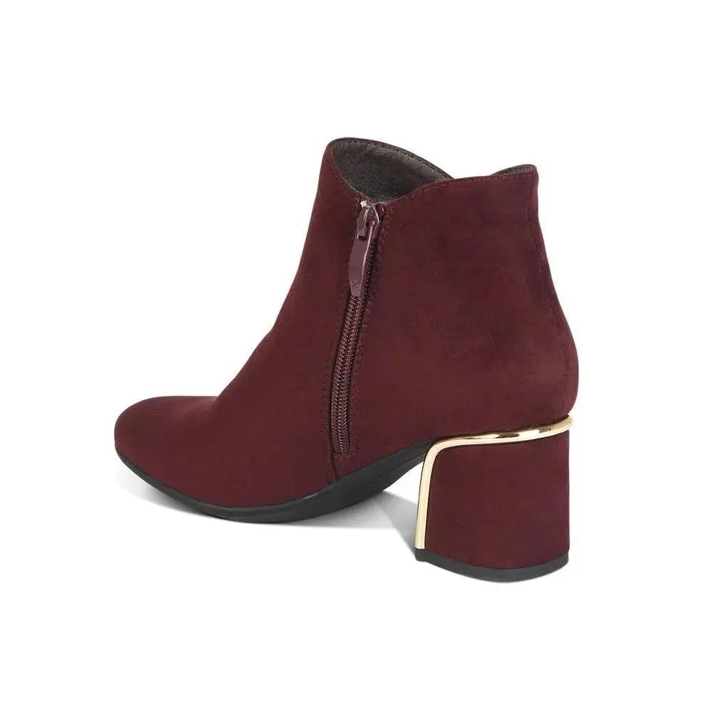 Botin Casual con taco Mujer 7630 BURGUNDY-STHEF