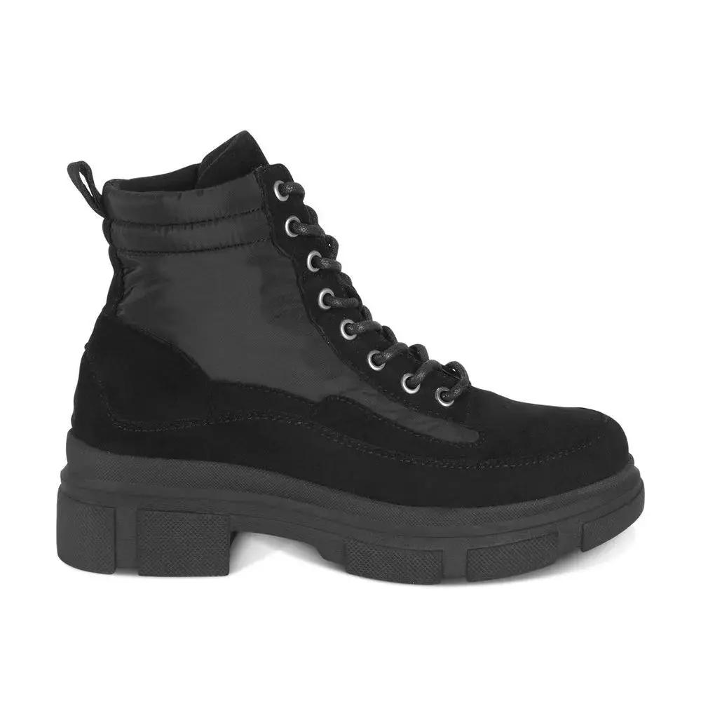 Botines Combat Mujer 7600 NEGRO-STHEF