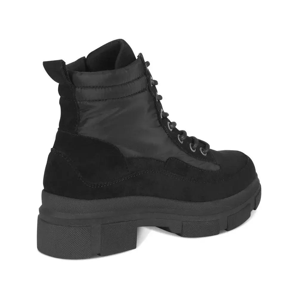 Botines Combat Mujer 7600 NEGRO-STHEF
