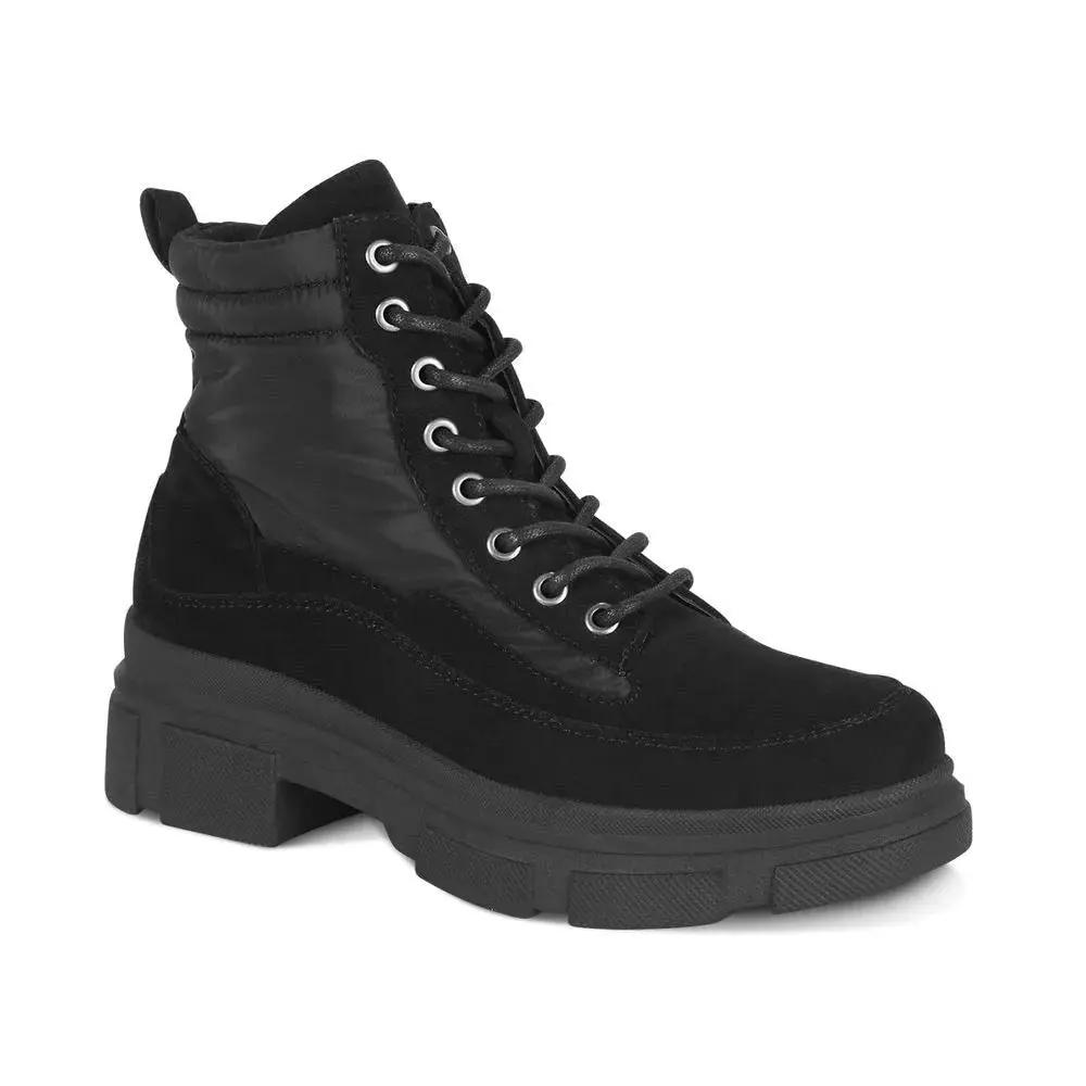 Botines Combat Mujer 7600 NEGRO-STHEF