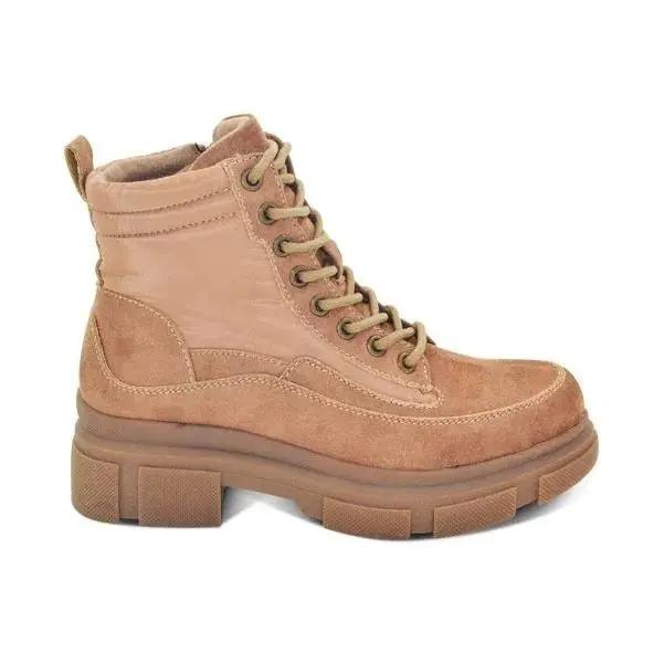 Botines Combat Mujer 7600 TAUPE-STHEF