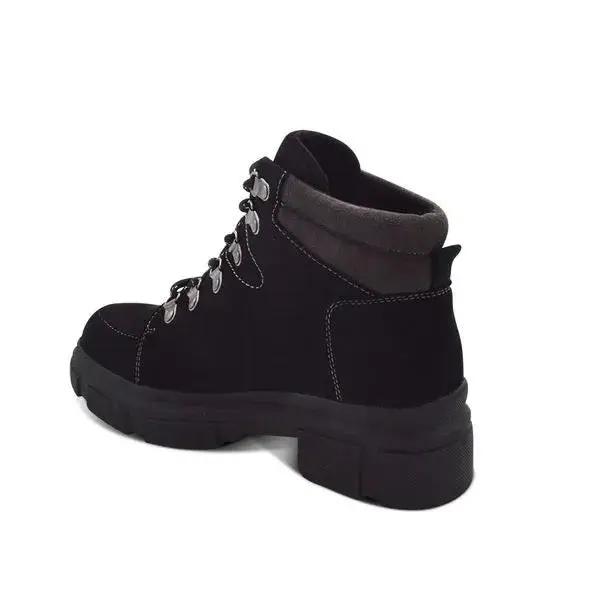Botines Combat Mujer 7601 NEGRO-STHEF