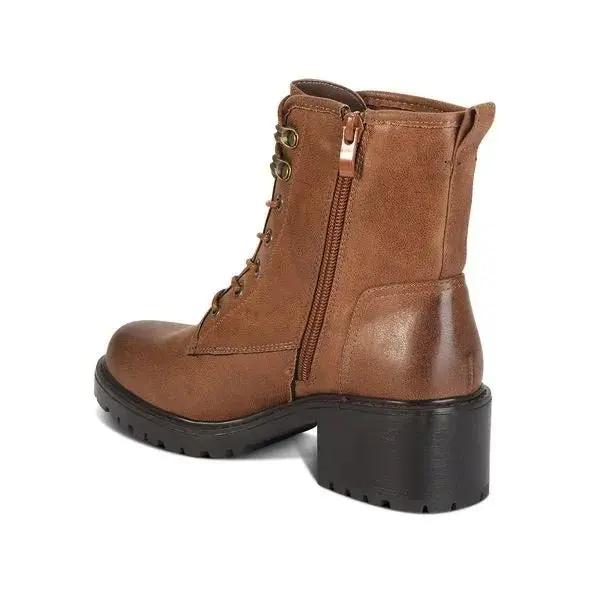 Botines Combat Mujer 7648 MARRON-STHEF