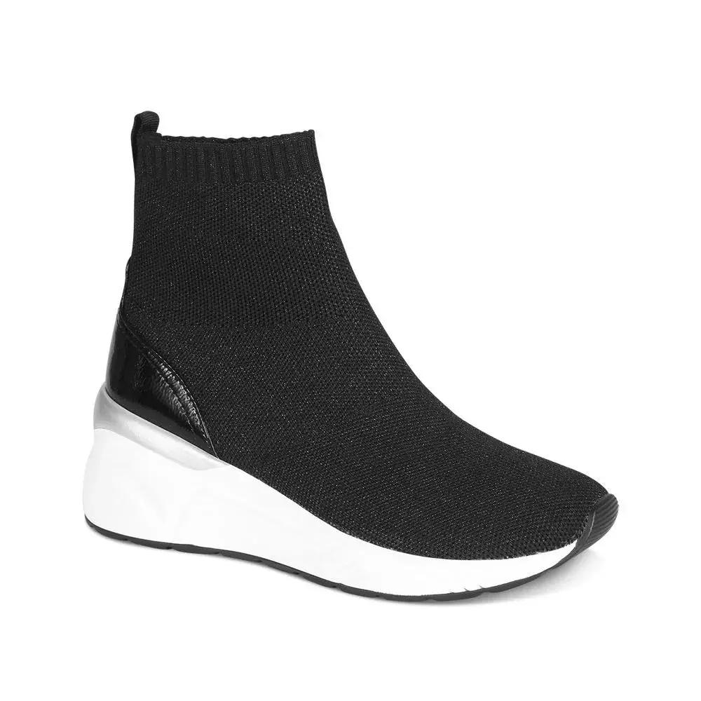 Botines Mujer 7602 NEGRO CON BLANCO-STHEF