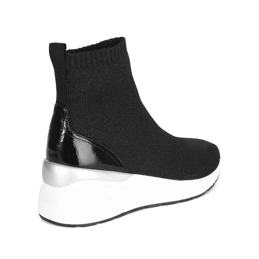 Botines Mujer 7602 NEGRO CON BLANCO-STHEF