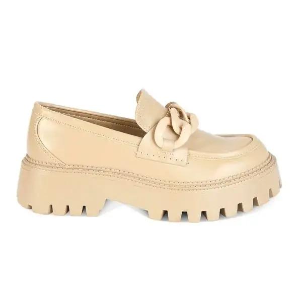 Mocasines Mujer 7611 BEIGE-STHEF
