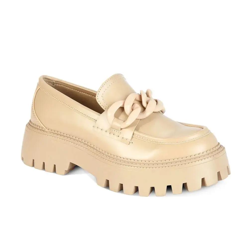 Mocasines Mujer 7611 BEIGE-STHEF
