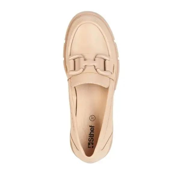 Mocasines Mujer 7628 BEIGE-STHEF