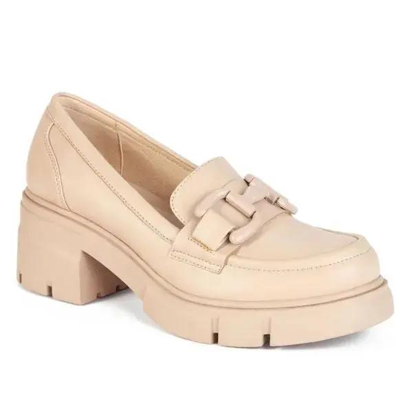 Mocasines Mujer 7628 BEIGE-STHEF